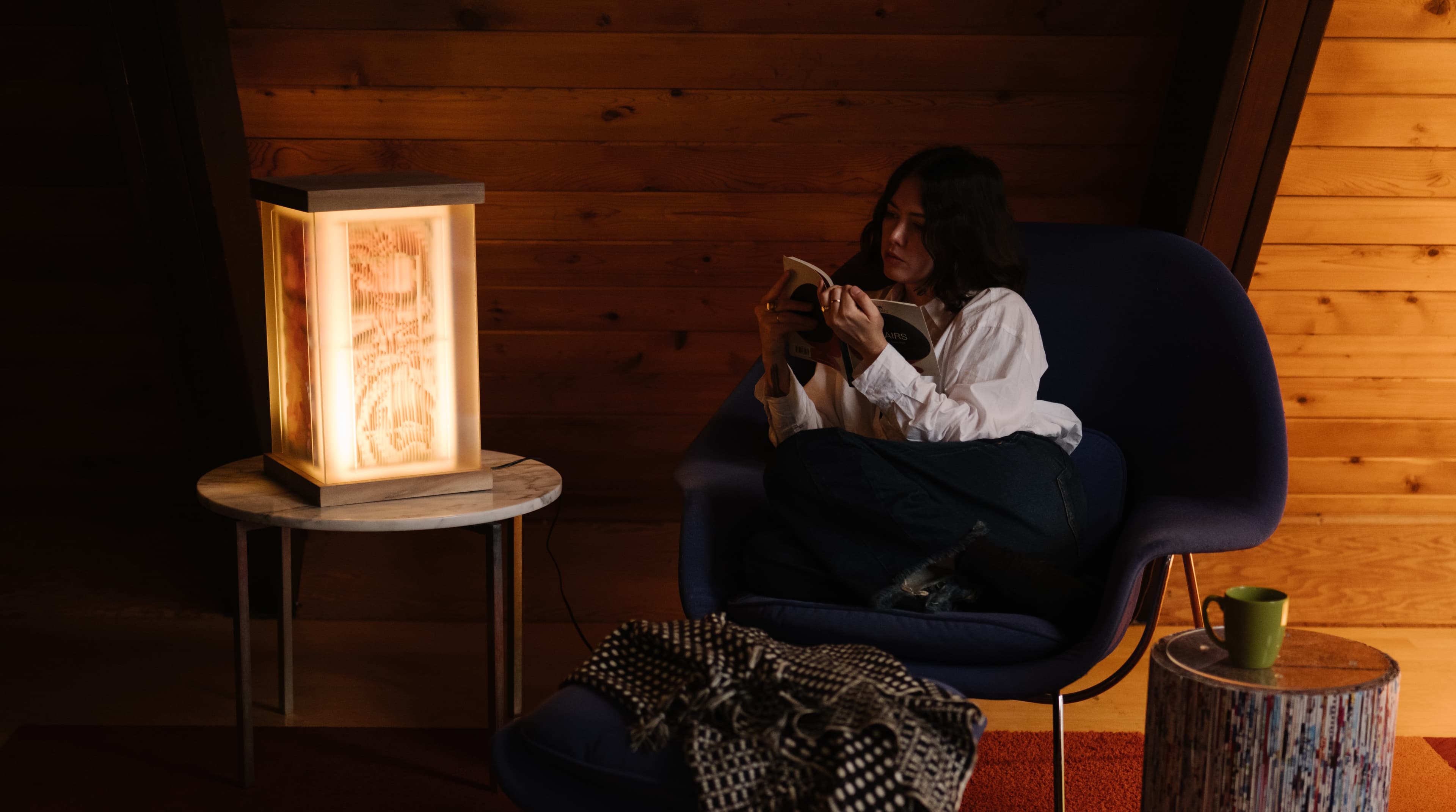 image for The result is a unique, one-of-a-kind sculptural light.