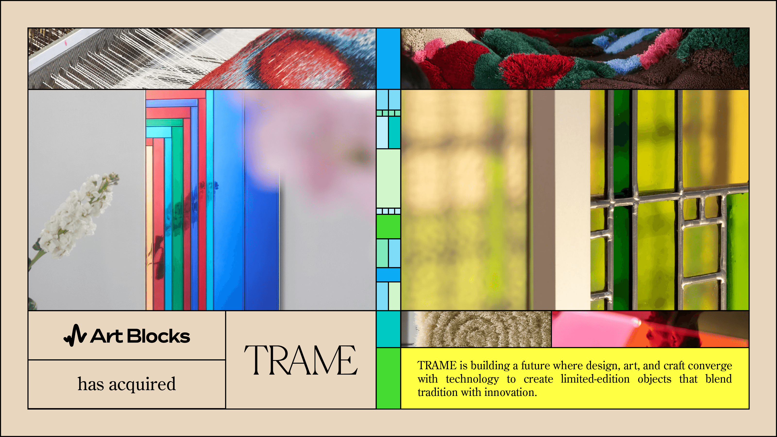 Art Blocks Acquires Trame Paris: Creating the First Integrated Generative Art Ecosystem